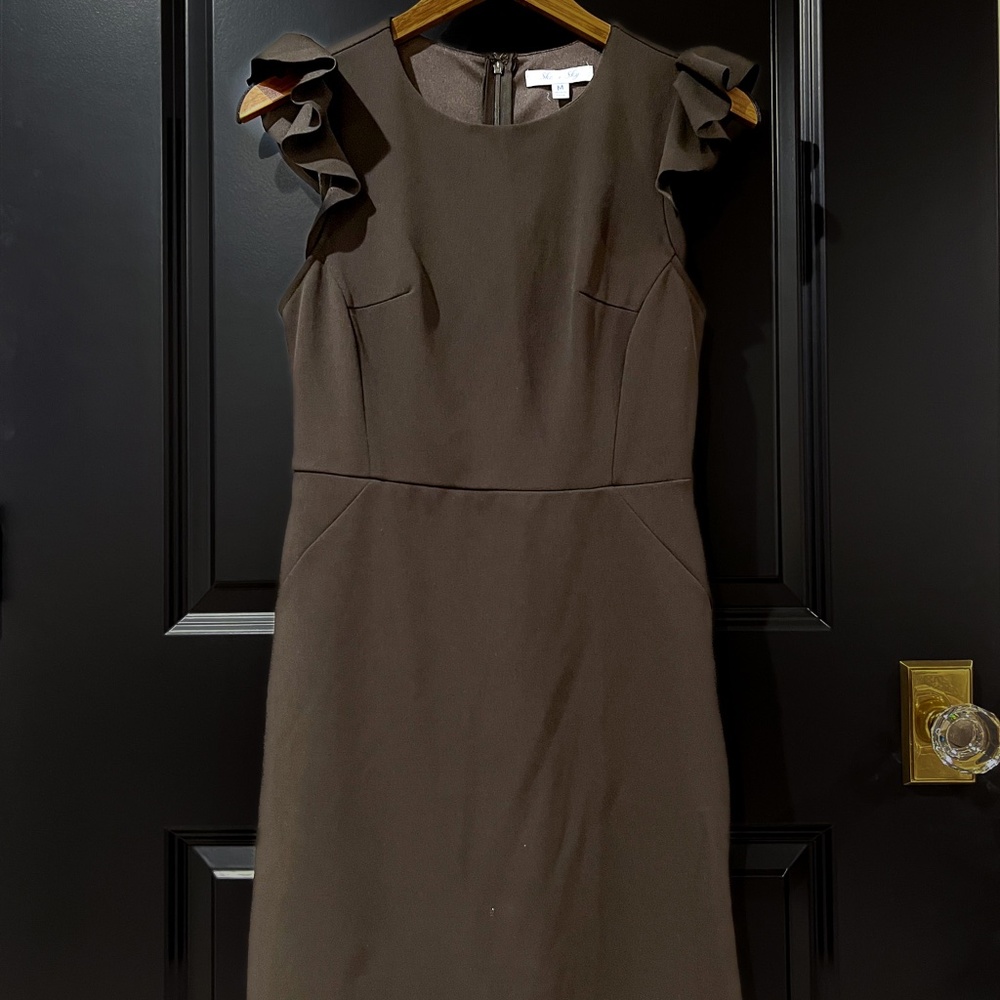 Ruffle Cap Sleeves LBD